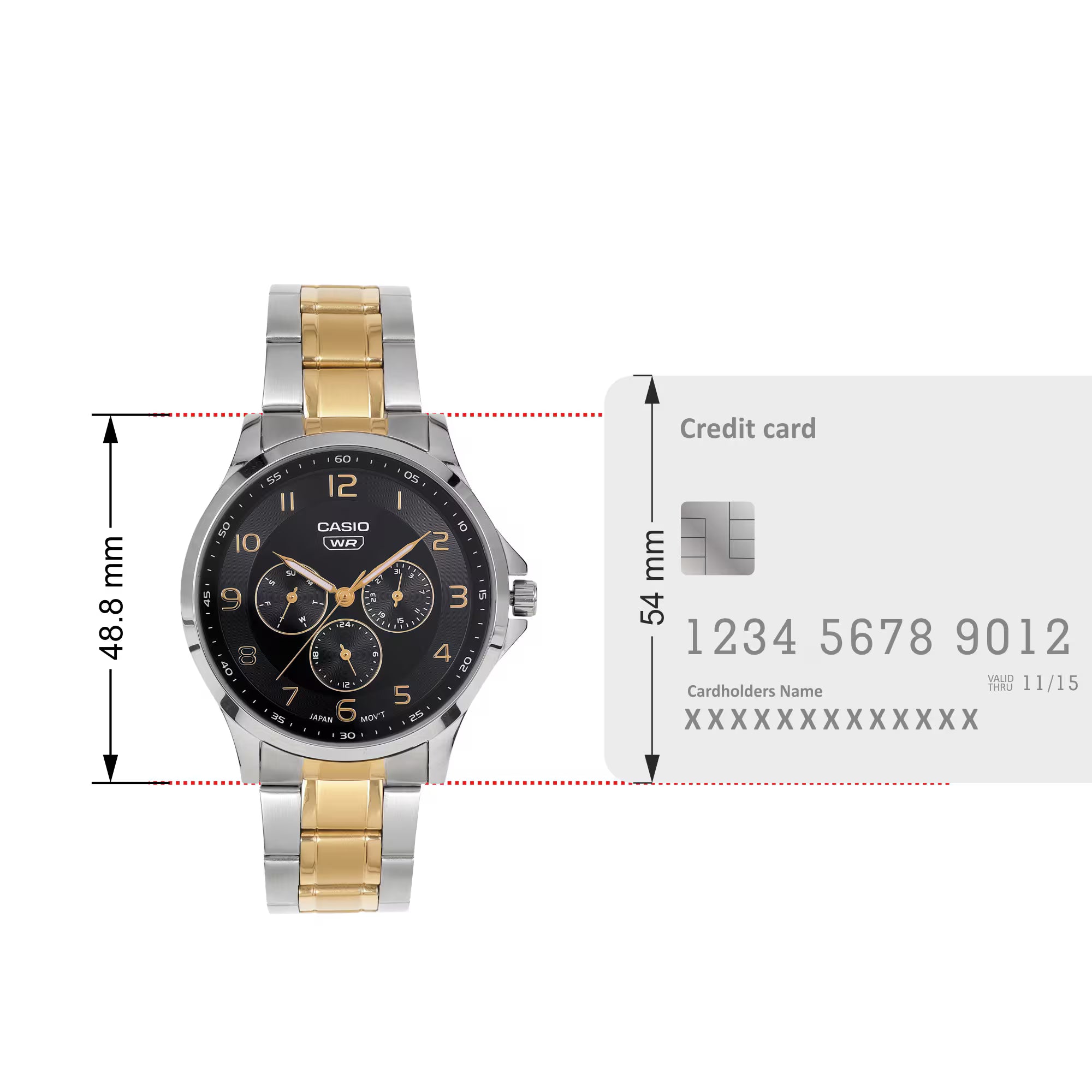 Casio Enticer Men MTP-SN2KSG-1A - A2452 - KRISHNA WATCH COMPANY