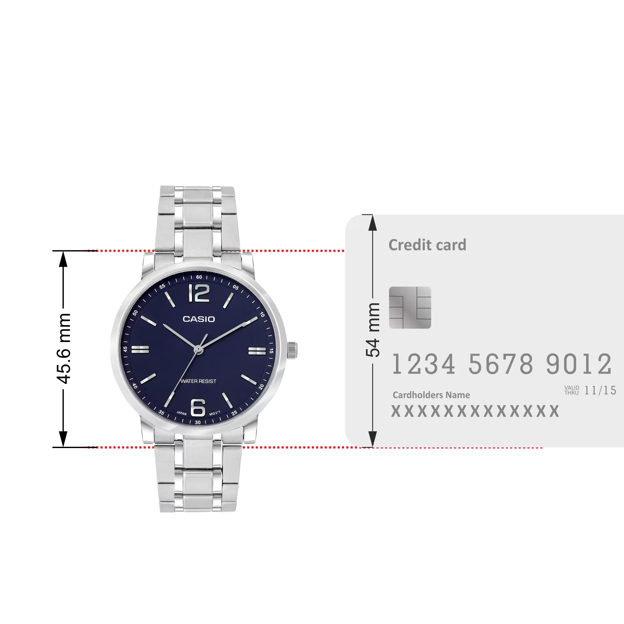 Casio MTP-SN5YD-2A - A2434 - KRISHNA WATCH COMPANY