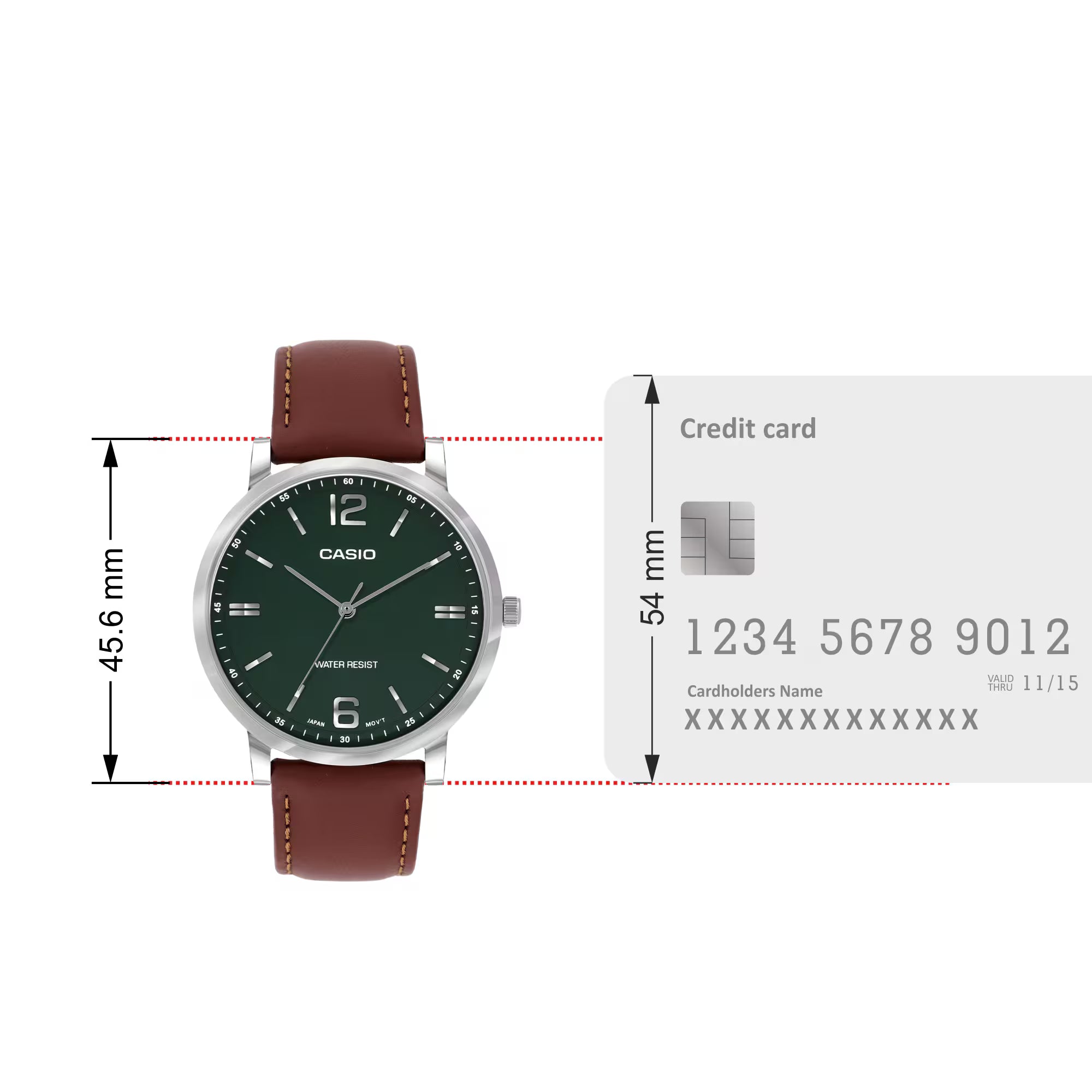Casio MTP-SN5YL-3A - A2438 - KRISHNA WATCH COMPANY