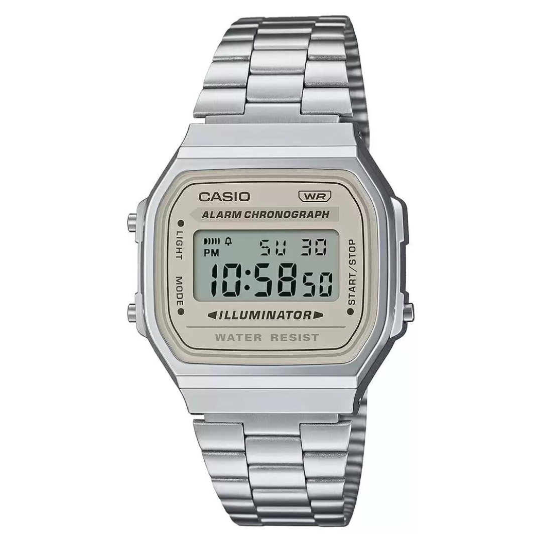 CASIO Digital Vintage Collection A168WA-8AYDF - D332 - KRISHNA WATCH COMPANY