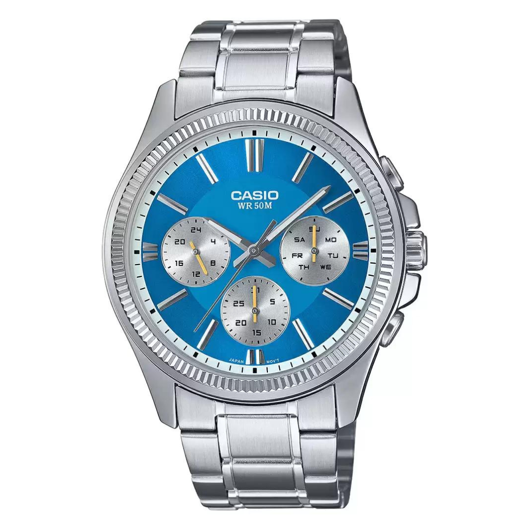 CASIO Enticer Analog MTP-1375D-2A2VDF - A2229 - KRISHNA WATCH COMPANY