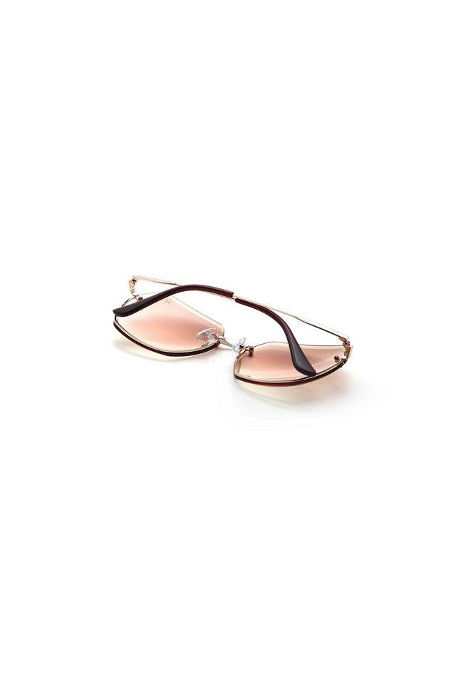 FCUK Womens Full Frame Non Polarized Rectangular Sunglasses - FC7610 C3 60 S - KRISHNA WATCH COMPANY