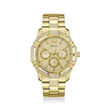 Guess Champagne Round Dial Analog Men Watch - GW0990G2