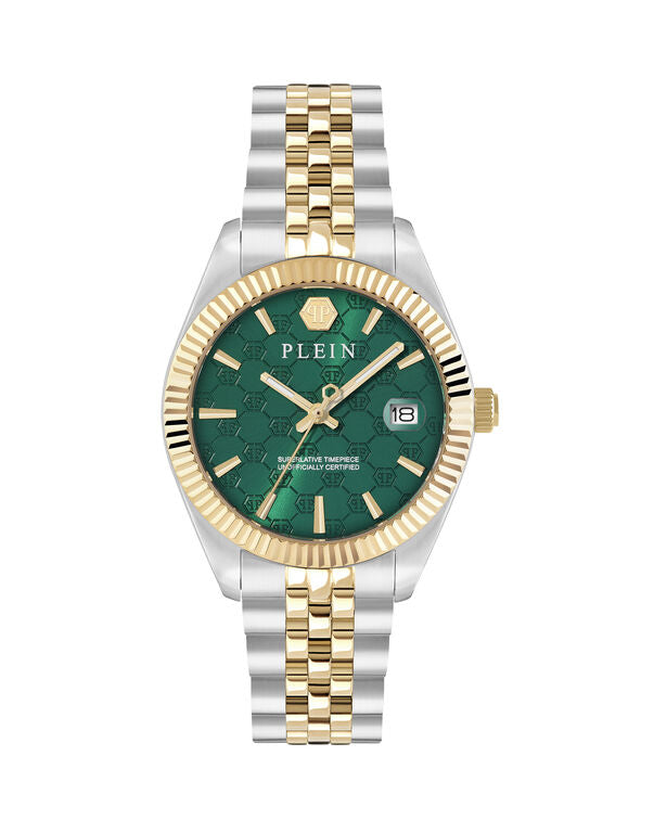 PHILIPP PLEIN Women Quartz Green Dial Analog Watch PWYFA0926 - KRISHNA WATCH COMPANY