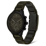 Police Quartz Multifunction Green Dial Metal Strap Watch for Men ndpl15936jsb19mgnw