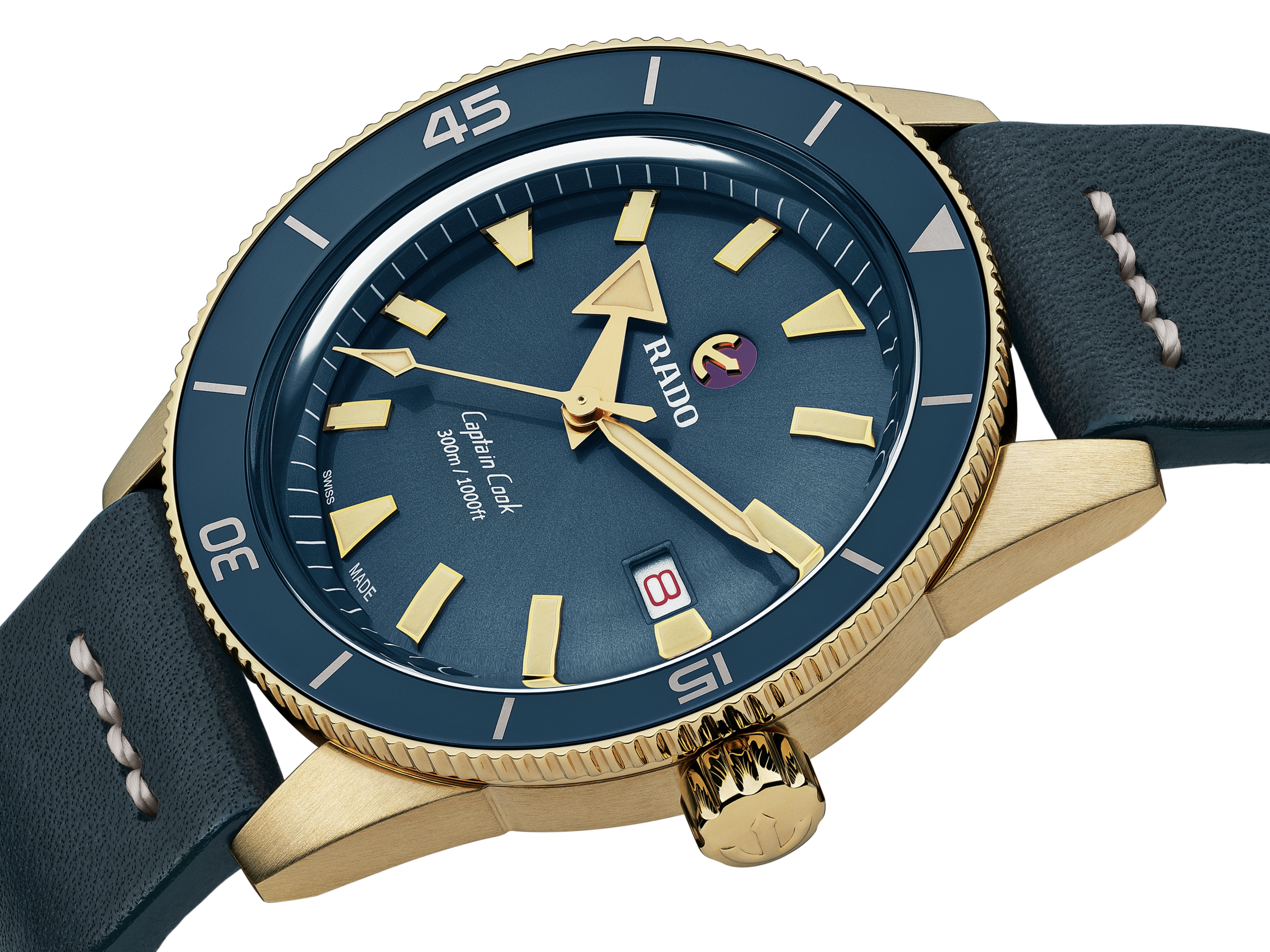 RADO Captain Cook Automatic Bronze R32504205 - KRISHNA WATCH COMPANY