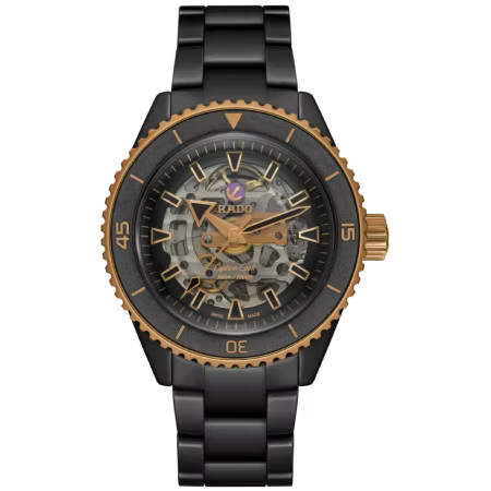 RADO Captain Cook High-Tech Ceramic Skeleton R32192152 - KRISHNA WATCH COMPANY