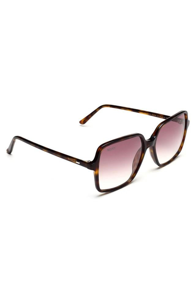 Scott Womens SC 10009 C2 55 S Full Rim Non-Polarized Square Sunglasses - KRISHNA WATCH COMPANY