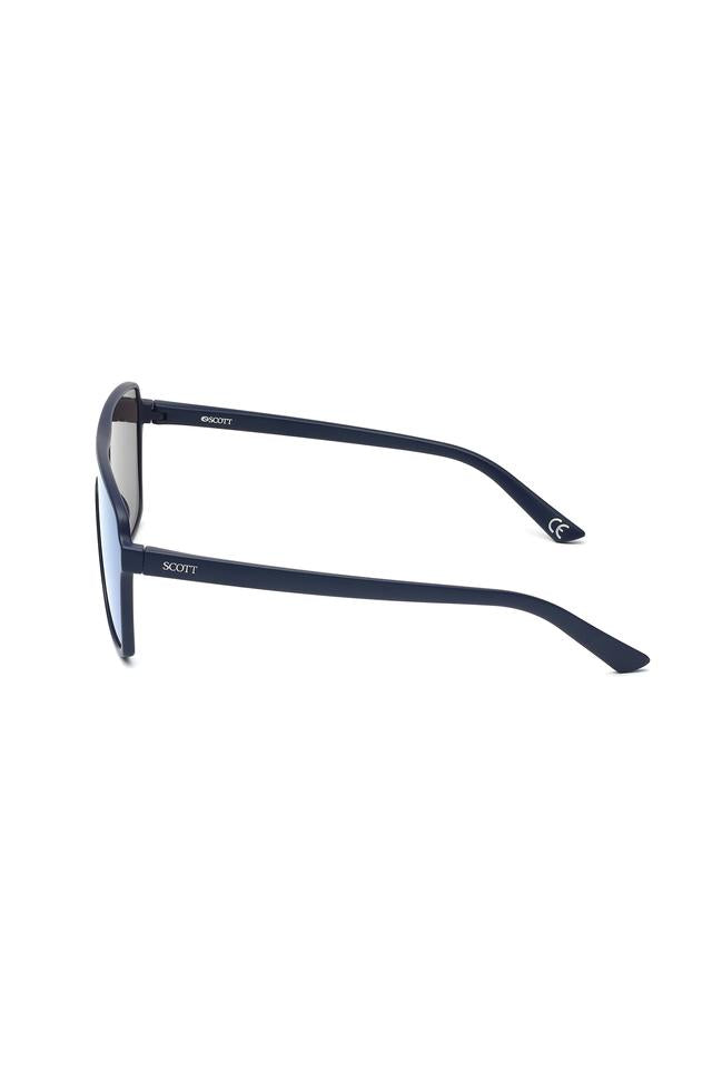 Scott Unisex Full Rim Non-Polarized Rectangular Sunglasses with Case SC 2550 C2 - KRISHNA WATCH COMPANY