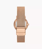 Kuppel Lille Two-Hand Sub-Second Rose Gold Stainless Steel Mesh Watch SKW3099