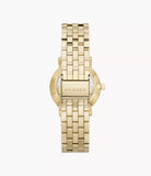 Kuppel Lille Two-Hand Sub-Second Gold Stainless Steel Mesh Watch SKW3102