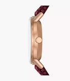 Kuppel Lille Two-Hand Sub-Second Pink Kvadrat Wool Watch SKW3104