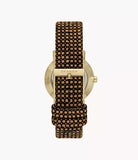 Kuppel Lille Two-Hand Sub-Second Brown Kvadrat Wool Watch SKW3107
