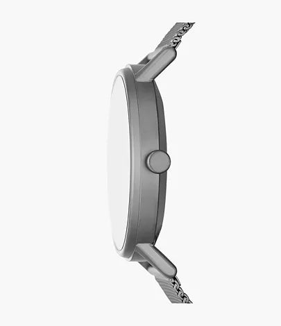 Kuppel Two-Hand Sub-Second Charcoal Stainless Steel Mesh Watch SKW6891