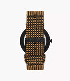 Kuppel Two-Hand Sub-Second Brown Kvadrat Wool Watch SKW6895