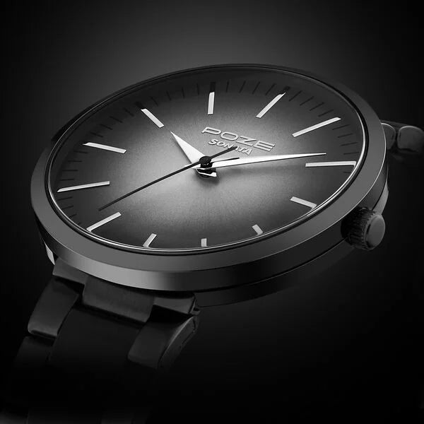 Sonata Poze Quartz Analog Watch for Men sp70026qm01w - KRISHNA WATCH COMPANY
