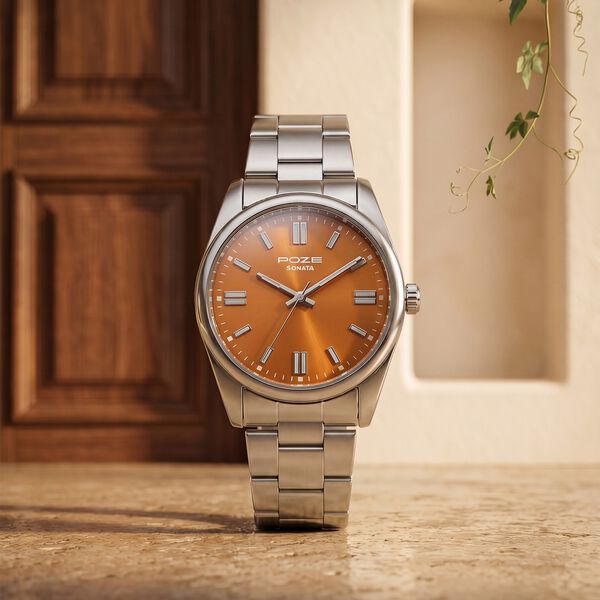 Poze By Sonata Quartz Analog Watch For Men - SP70033SM10W