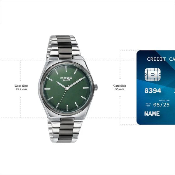 Sonata Poze Quartz Analog Watch For Men sp70078km01 - KRISHNA WATCH COMPANY