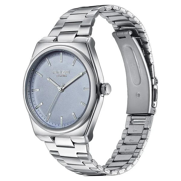 Sonata Poze Quartz Analog Watch For Men sp70078sm01 - KRISHNA WATCH COMPANY
