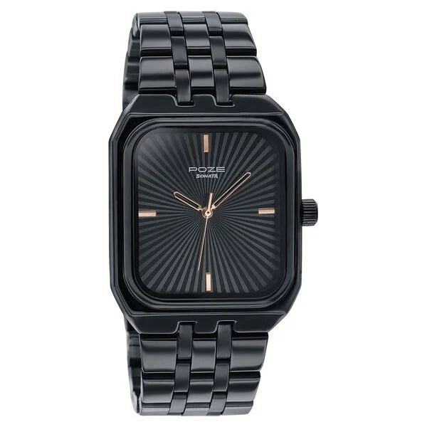 Poze By Sonata Quartz Analog Watch For Men sp70089nm01w - KRISHNA WATCH COMPANY