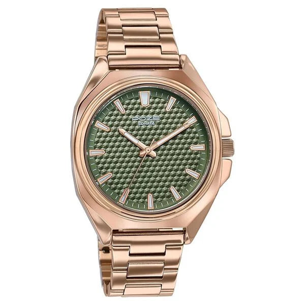 Poze By Sonata Quartz Analog Watch For Men sp70091wm01w - KRISHNA WATCH COMPANY