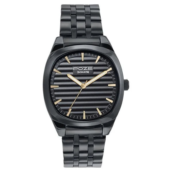 Poze By Sonata Quartz Analog Watch For Men sp70094nm01w - KRISHNA WATCH COMPANY