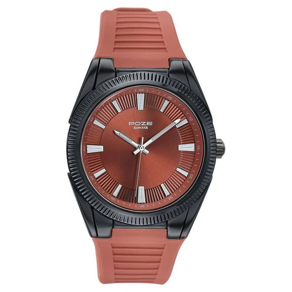 Poze By Sonata Quartz Analog Watch For Men sp70099np01w - KRISHNA WATCH COMPANY