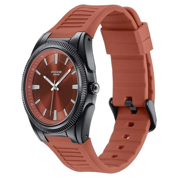 Poze By Sonata Quartz Analog Watch For Men sp70099np01w - KRISHNA WATCH COMPANY