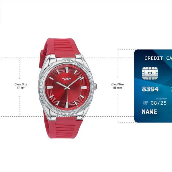 Poze By Sonata Quartz Analog Watch For Men - 70099SP02W - KRISHNA WATCH COMPANY