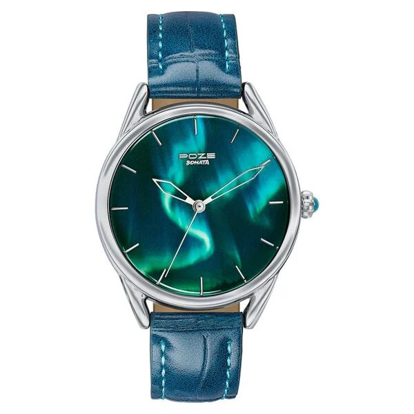 Poze By Sonata Quartz Analog Watch For Men sp70100sl01w - KRISHNA WATCH COMPANY