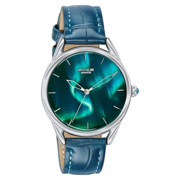 Poze By Sonata Quartz Analog Watch For Men sp70100sl01w - KRISHNA WATCH COMPANY