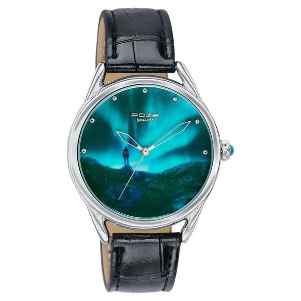 Poze By Sonata Quartz Analog Watch For Men sp70100sl02w - KRISHNA WATCH COMPANY