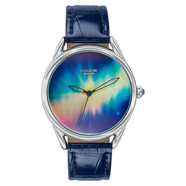 Poze By Sonata Quartz Analog Watch For Men sp70100sl03w - KRISHNA WATCH COMPANY