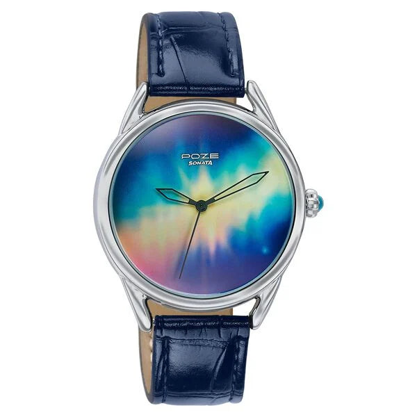 Poze By Sonata Quartz Analog Watch For Men sp70100sl03w - KRISHNA WATCH COMPANY
