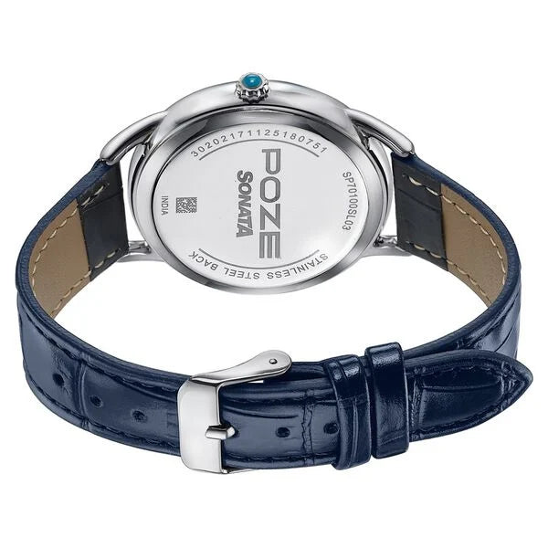 Poze By Sonata Quartz Analog Watch For Men sp70100sl03w - KRISHNA WATCH COMPANY
