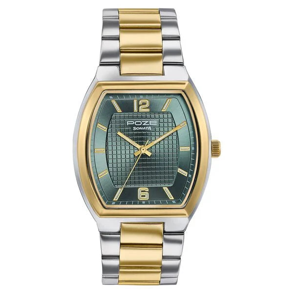 Poze By Sonata Quartz Analog Watch For Men sp70106bm01w - KRISHNA WATCH COMPANY