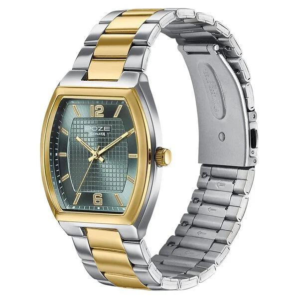 Poze By Sonata Quartz Analog Watch For Men sp70106bm01w - KRISHNA WATCH COMPANY
