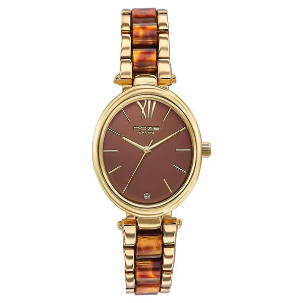 Sonata Poze Quartz Analog Watch For Women sp80095ym01 - KRISHNA WATCH COMPANY