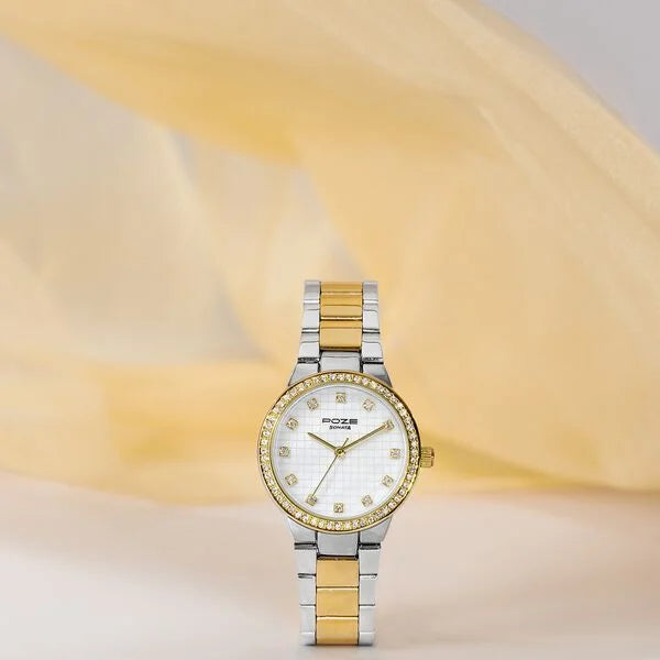 Sonata Poze Quartz Analog Watch For Women sp80120bm01 - KRISHNA WATCH COMPANY
