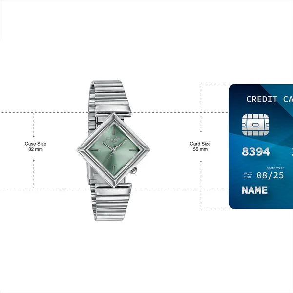 Poze By Sonata Quartz Analog Watch For Women - SP80150SM01W - KRISHNA WATCH COMPANY