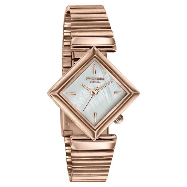 Poze By Sonata Quartz Analog Watch For Women sp80150wm01w - KRISHNA WATCH COMPANY