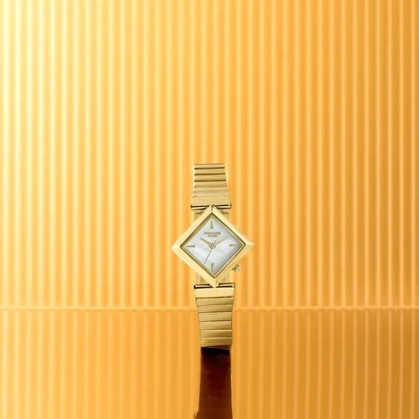 Poze By Sonata Quartz Analog Watch For Women sp80150ym01w - KRISHNA WATCH COMPANY