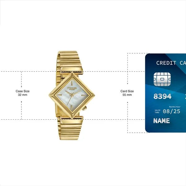 Poze By Sonata Quartz Analog Watch For Women sp80150ym01w - KRISHNA WATCH COMPANY