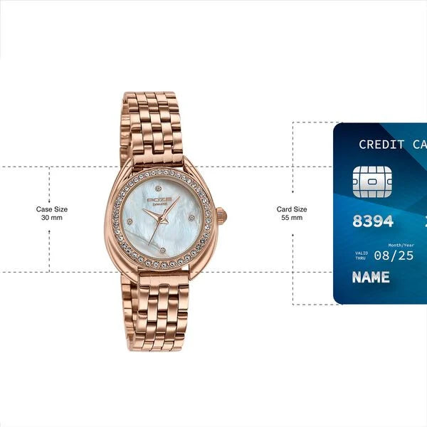 Poze By Sonata Quartz Analog Watch For Women - 80151WM01W - KRISHNA WATCH COMPANY