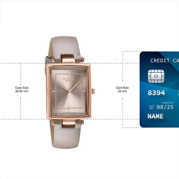 Poze By Sonata Quartz Analog Watch For Women - 80152WL02W - KRISHNA WATCH COMPANY