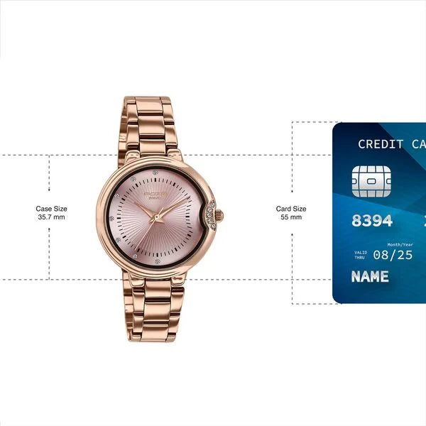 Poze By Sonata Quartz Analog Watch For Women - 80153WM01W - KRISHNA WATCH COMPANY