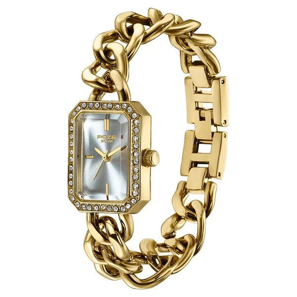 Poze By Sonata Quartz Analog Watch For Women sp80157ym01 - KRISHNA WATCH COMPANY