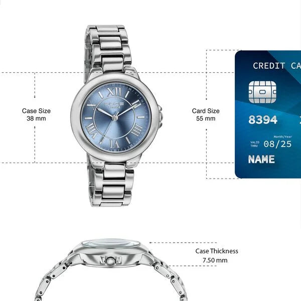 Poze By Sonata Quartz Analog Watch For Women sp80158sm01w - KRISHNA WATCH COMPANY