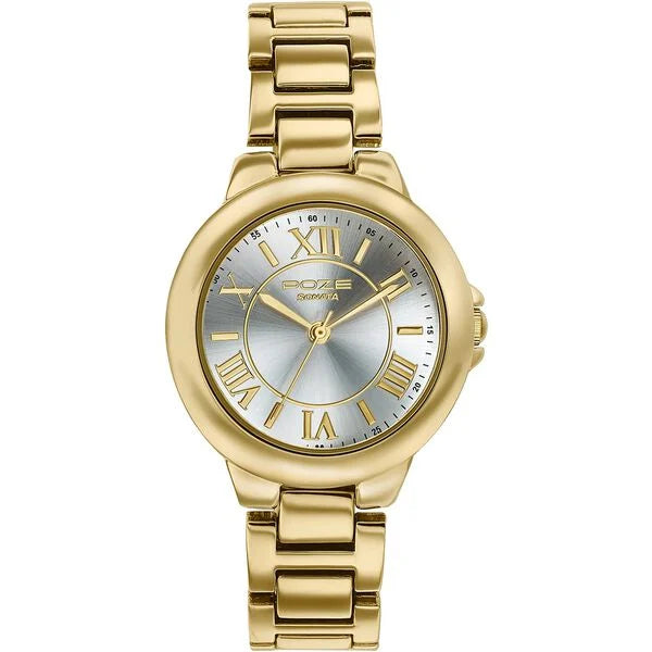 Poze By Sonata Quartz Analog Watch For Women sp80158ym01w - KRISHNA WATCH COMPANY