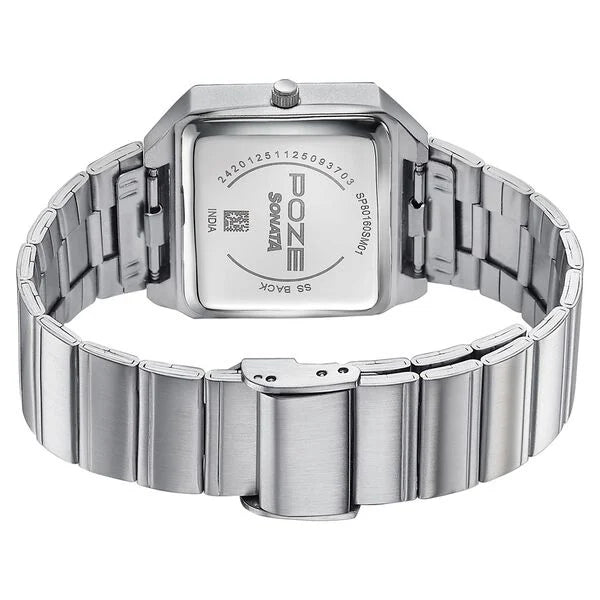 Poze By Sonata Quartz Analog Watch For Women sp80160sm01w - KRISHNA WATCH COMPANY